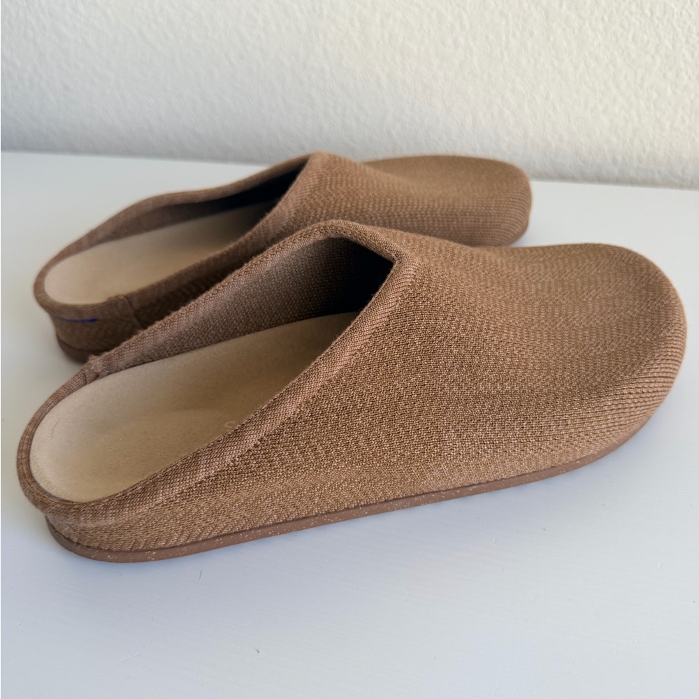 Women’s Rothys The Casual Clog Teak Herringbone Merino Wool Size US 13 / EU 43 - Picture 2 of 7